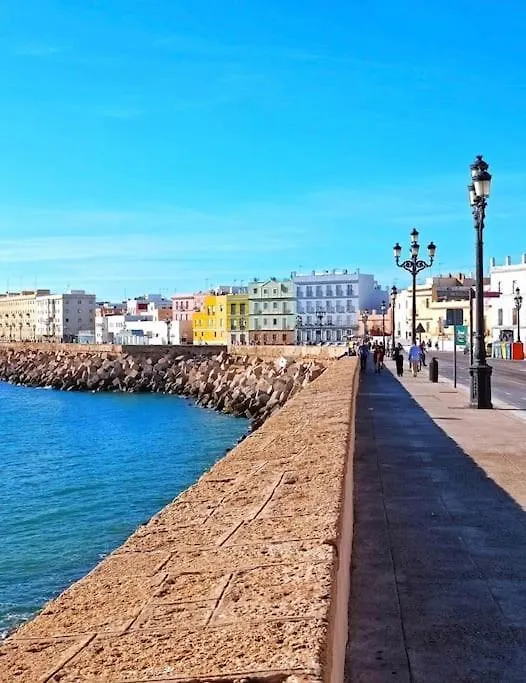 Entre Falla Y Caleta Grupo Ac Gestion Cádiz Apartamento